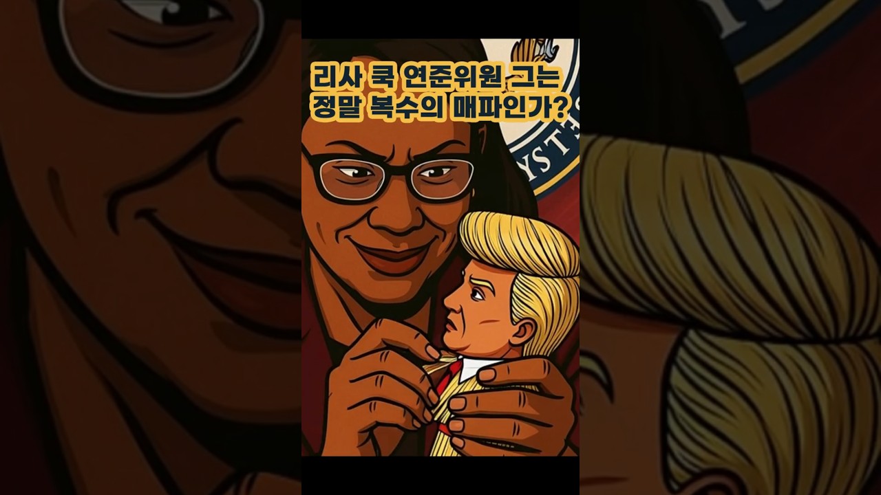 미국 주가를 폭락 시킨 연준위원 리사 쿡(Lisa Cook)그녀는 찐매파인가?