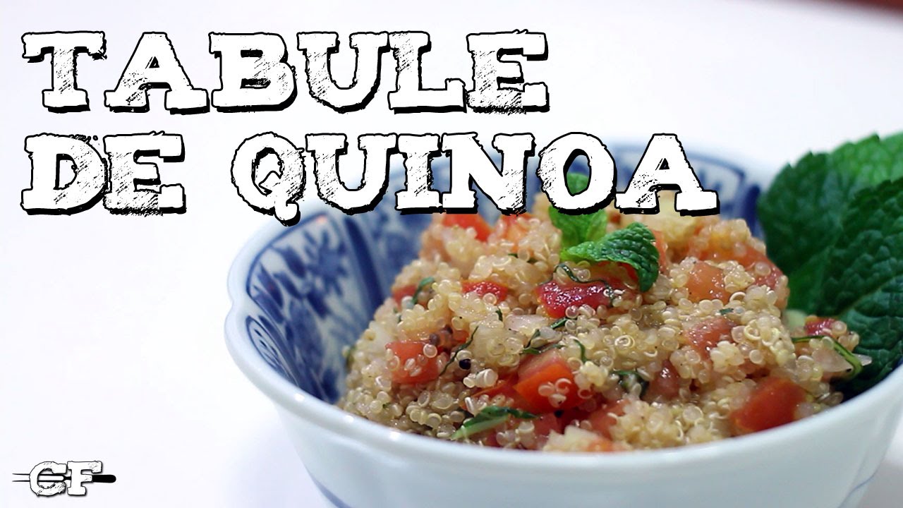 Tabule de Quinoa (Sem Glúten) @CookFork