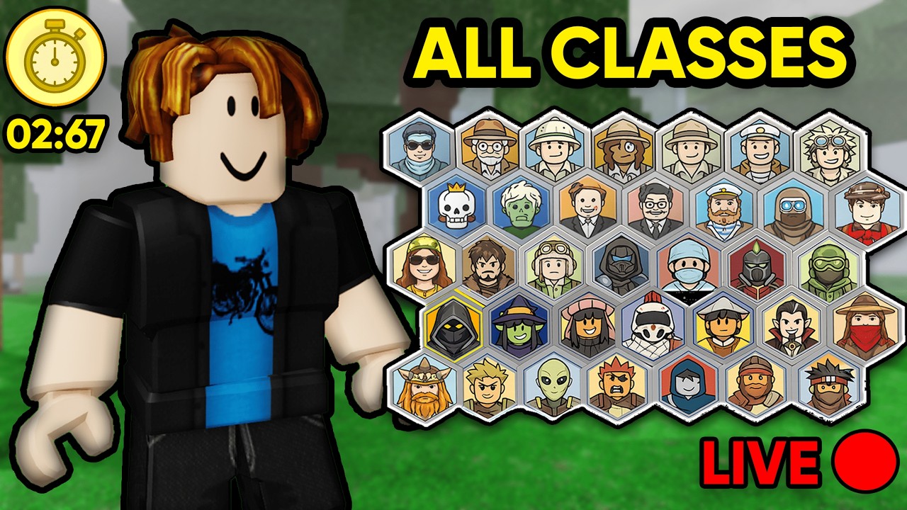 STREAMING Until I Speedrun 99 Nights With Every Class