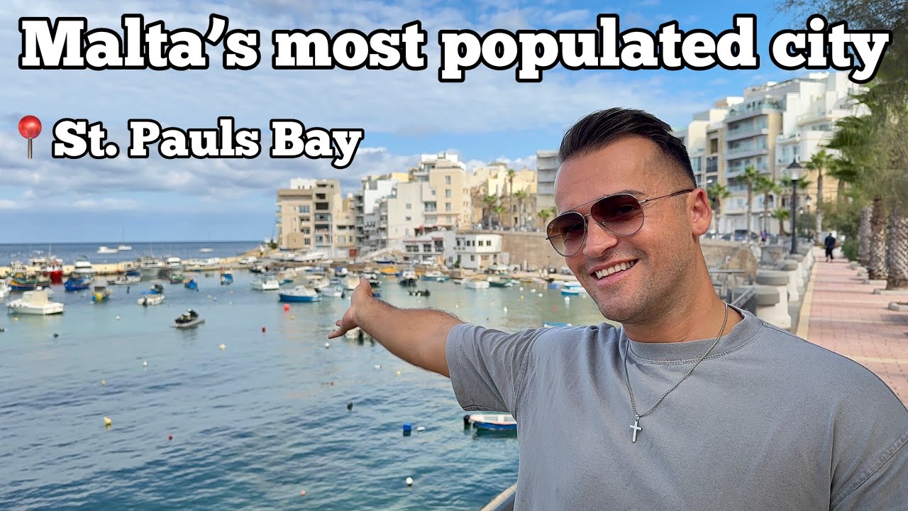 I visited the most populated city in Malta - Exploring St. Pauls Bay