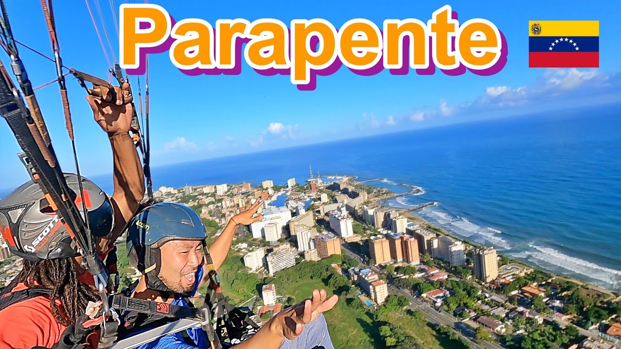Experiencia de Parapente/Paragliding en La Guaira Venezuela | ベネズエラでパラグライダー 体験