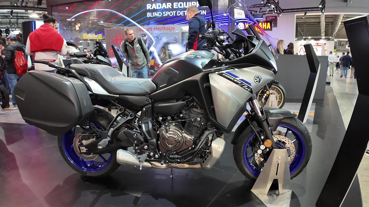 2025 YAMAHA TRACER 7GT motorcycle at EICMA Italy