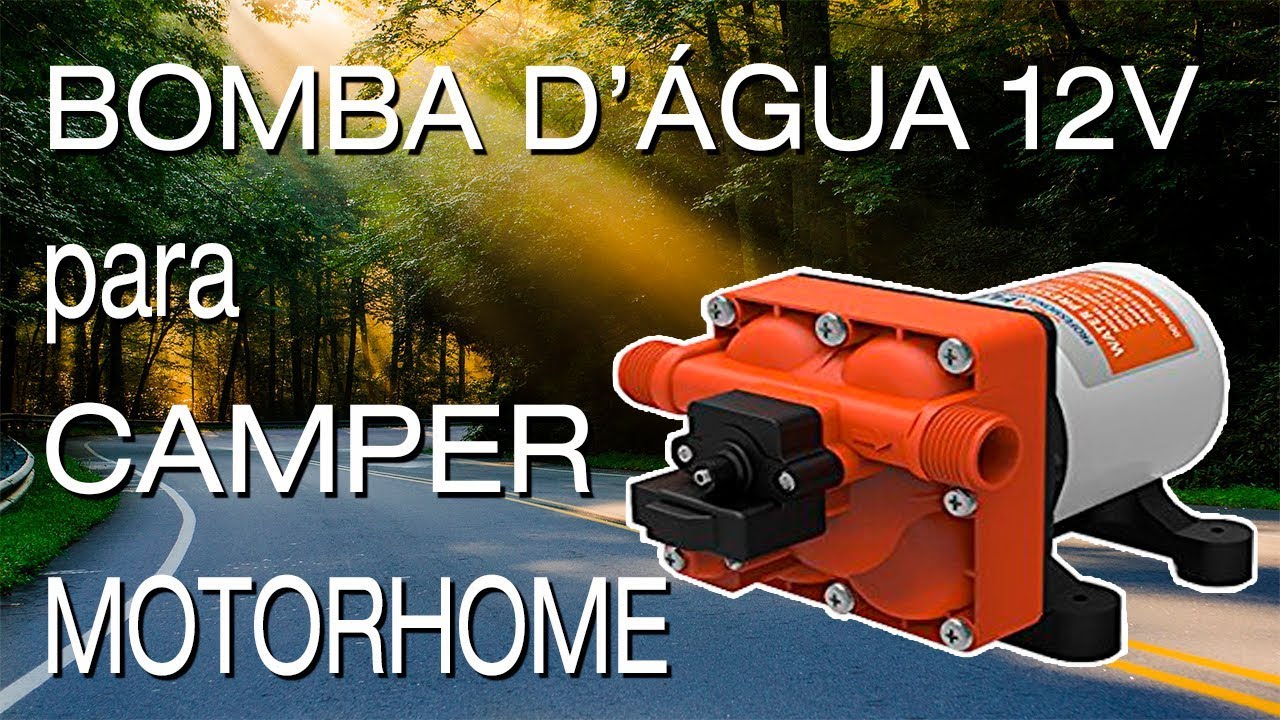 BOMBA D'ÁGUA  SEAFLO 12V PARA CAMPER E MOTORHOME