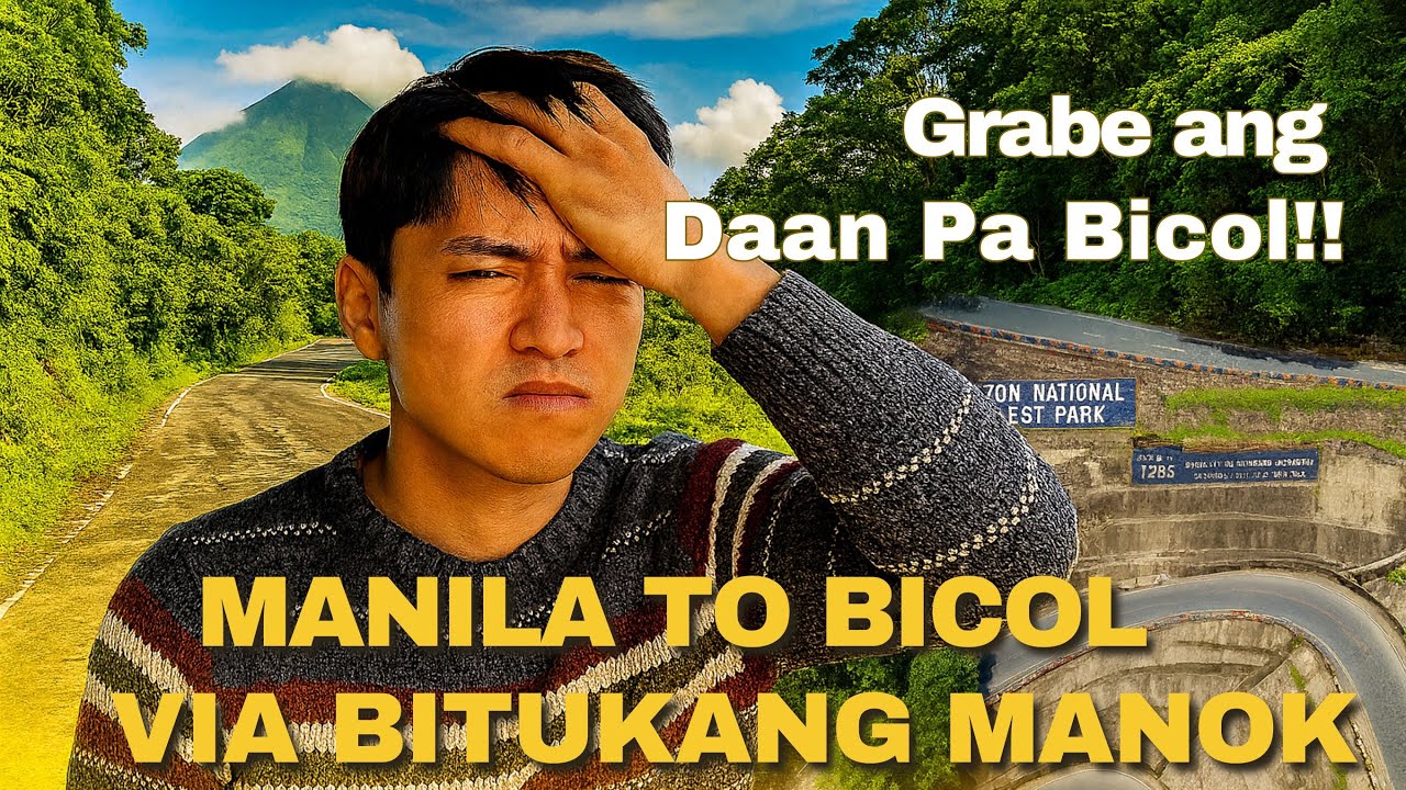 Grabe mapapamura ka talaga sa daan pa Bicol | Manila to Bicol 2025 | DPWH 2025 Daanan Projects????