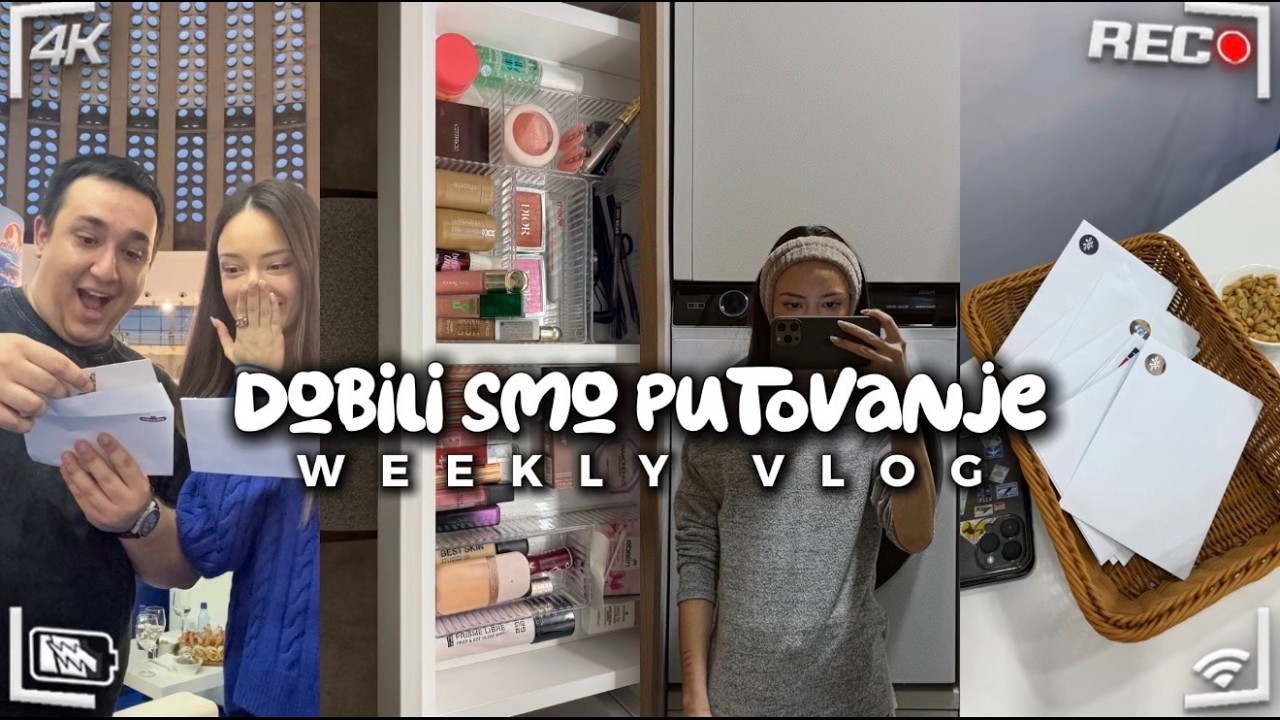 Izvlačili smo avio karte iz MISTERIOZNE kutije ✈️😱 | WEEKLY VLOG