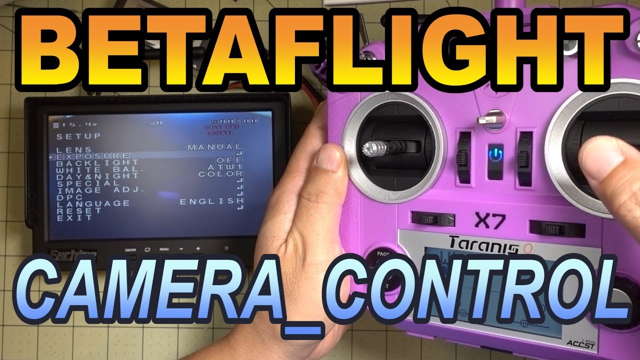 Betaflight 3.2 CAMERA_CONTROL Tutorial 👍👍👍
