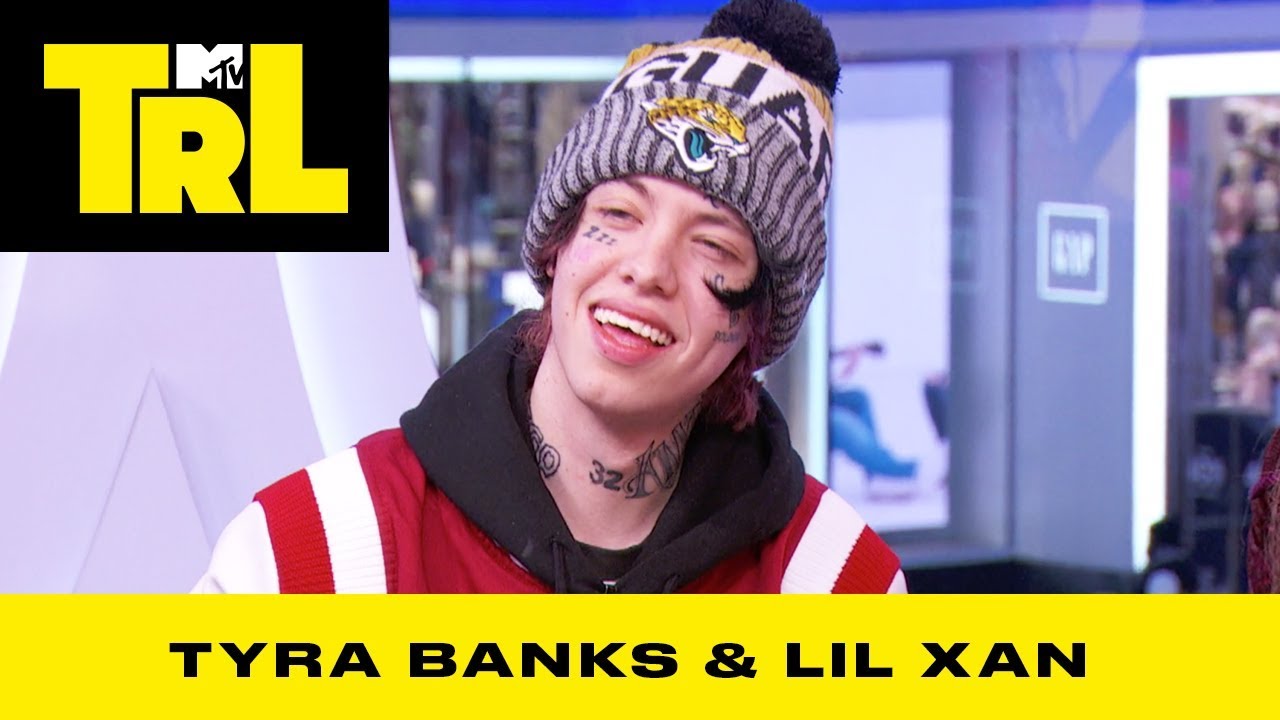 Tyra Banks Teaches Lil Xan How to Smize and Answers Fan Questions | TRL Weekdays at 4pm