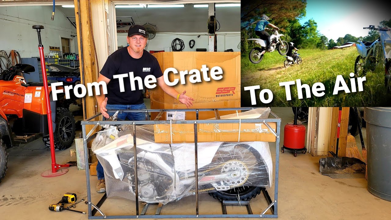 2021 SSR 300 Dirtbike Build & Ride Footage & Review with CFMOTO Riders