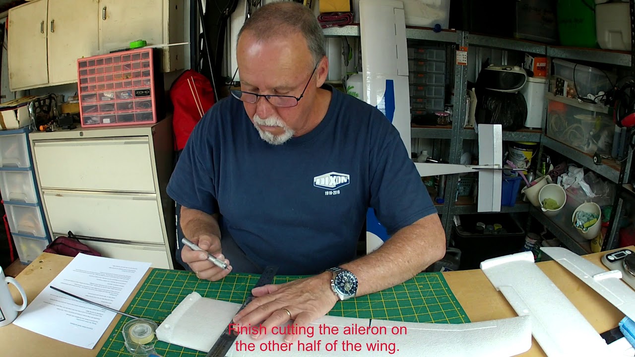 FX707S Conversion -  Cutting control surfaces