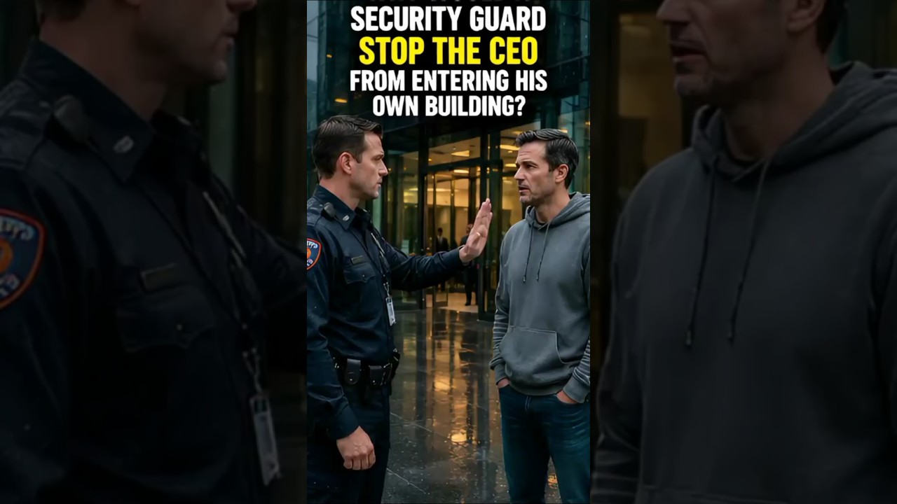 Security Guard Stopped the CEO 😳