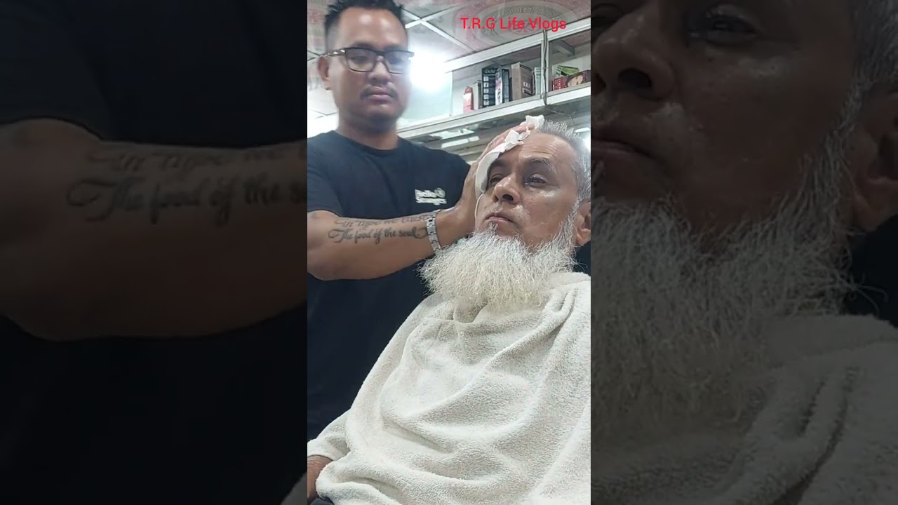চাচাকে মনের মতন করে কেটে দিলাম,চাচা রাউজান থেকে ও এক দুর থেকে চলে আছে চুল কাটতে💥✂️