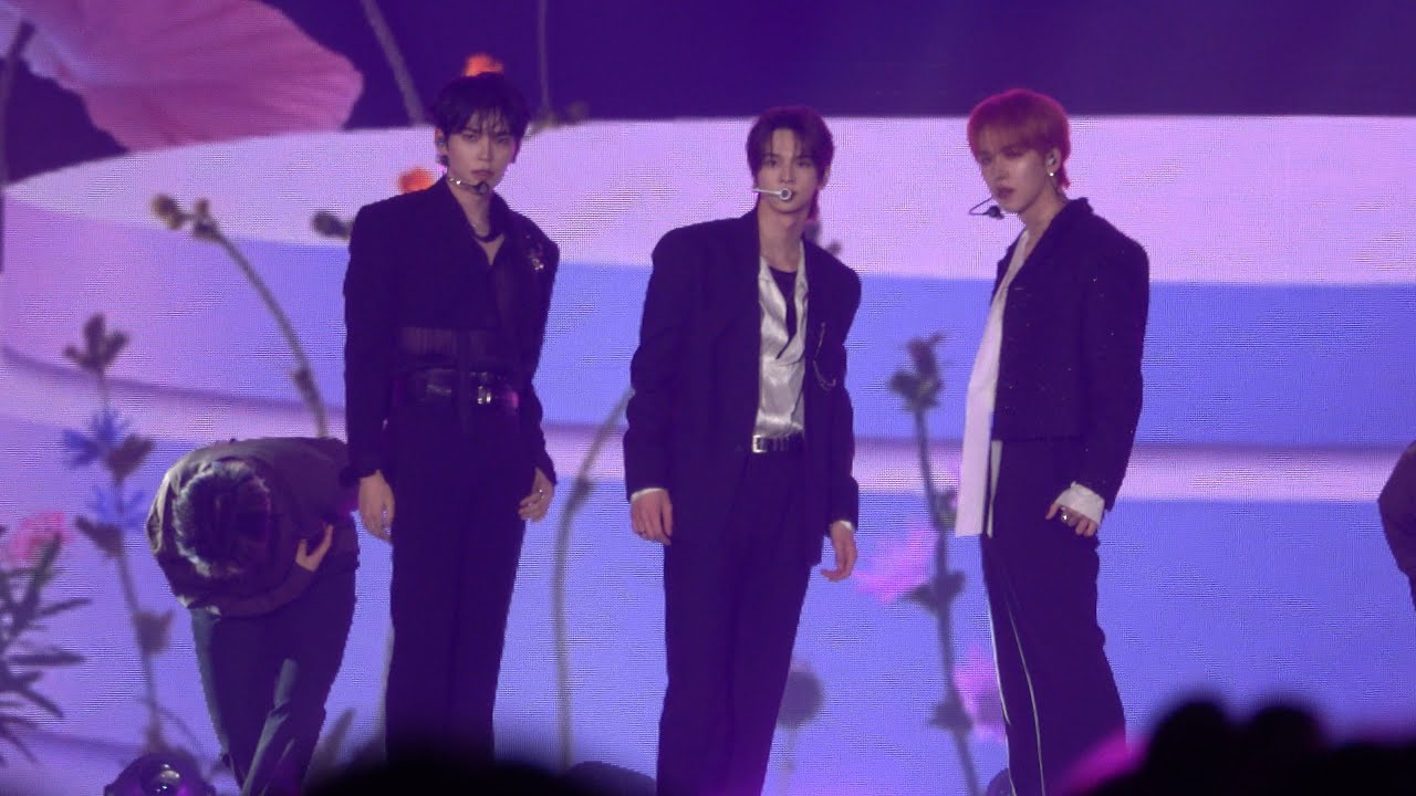 [4K] 241215  한빈 × 한준 × 신유  - Perfume (NCT DOJAEJUNG) -  FanCam  MUSICBANK IN FUKUOKA