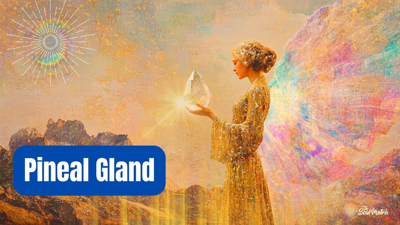 Pineal Gland - Solar Light and Rainbow Quartz Crystal Transmission