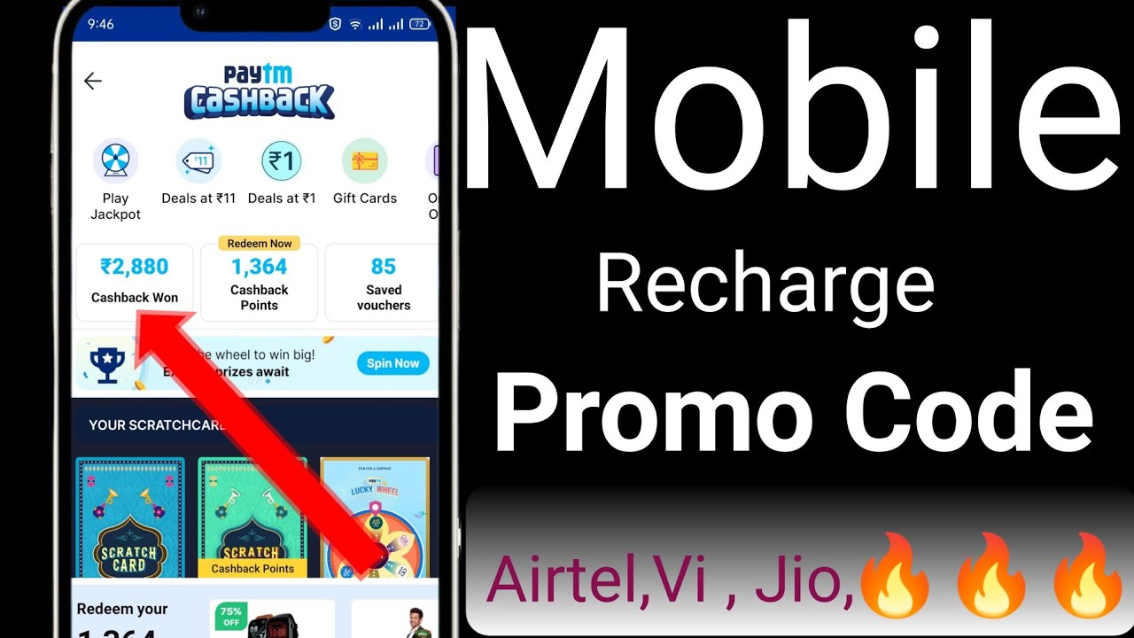 How to apply promo code in paytm 2024 || paytm mobile recharge promo code || paytm promo code today