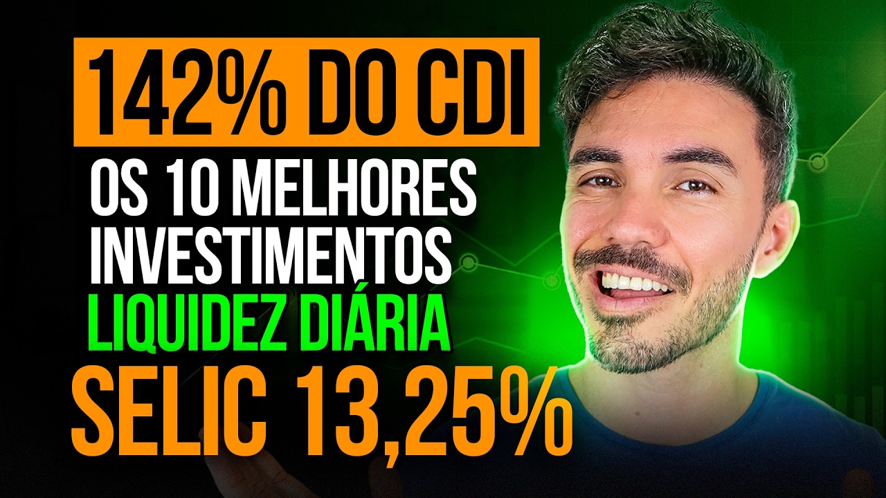 URGENTE! SELIC SUBIU PARA 13,25%: MELHORES INVESTIMENTOS PARA 2025 DA RENDA FIXA! QUAL O MELHOR?