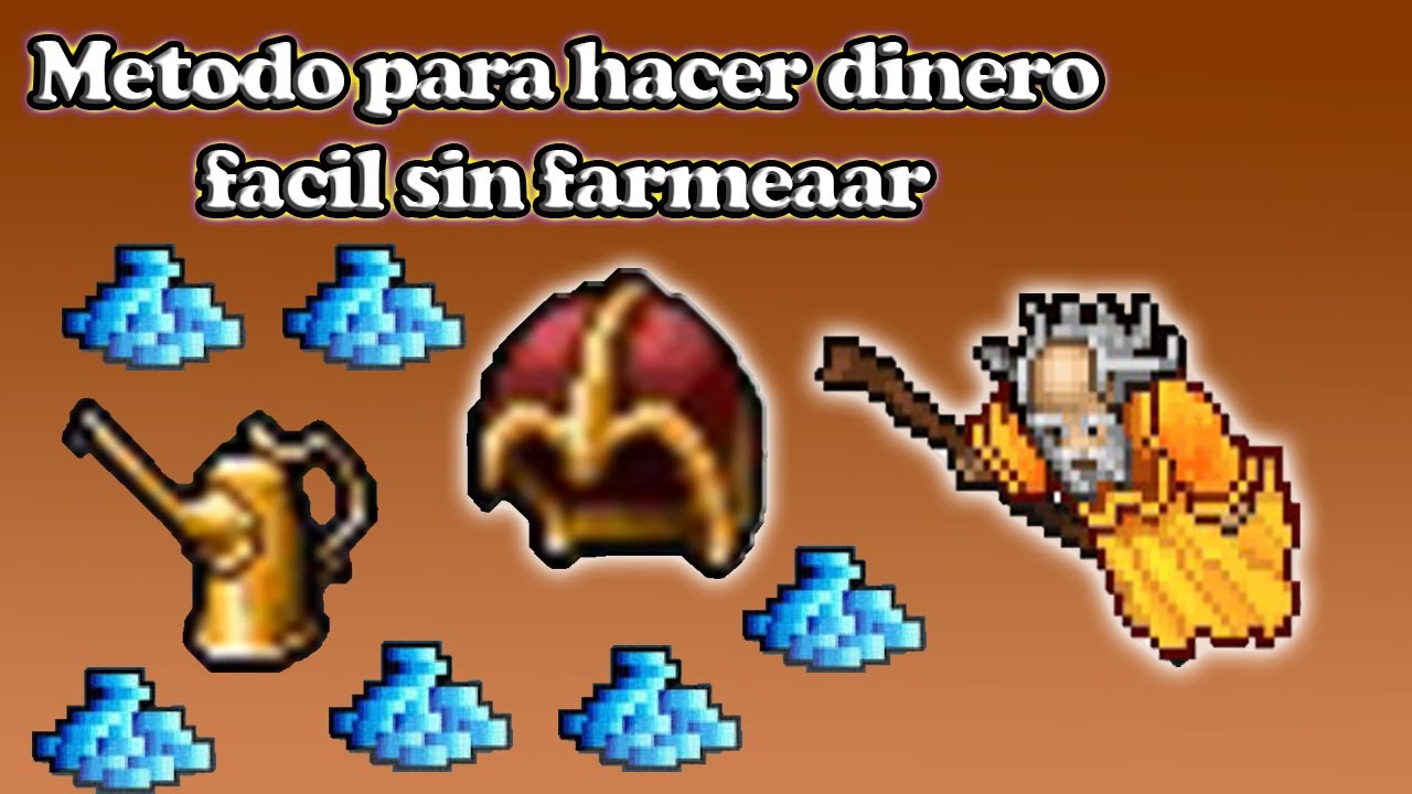METODO PARA GANAR DINERO FACIL SIN FARMEAR PT3 (MAD MAGE EDRON CAVE) // TIBIA JOSEMI