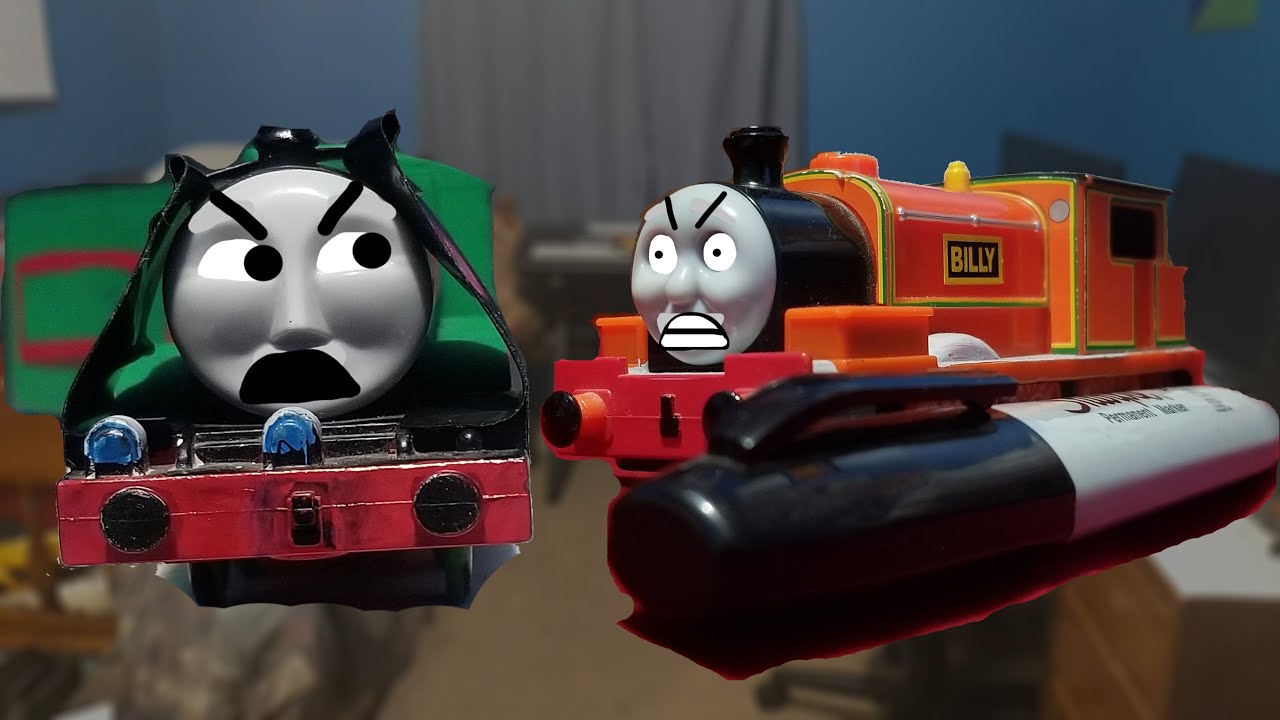 Parodia Thomasa/Annoying Orange: Monster Burger