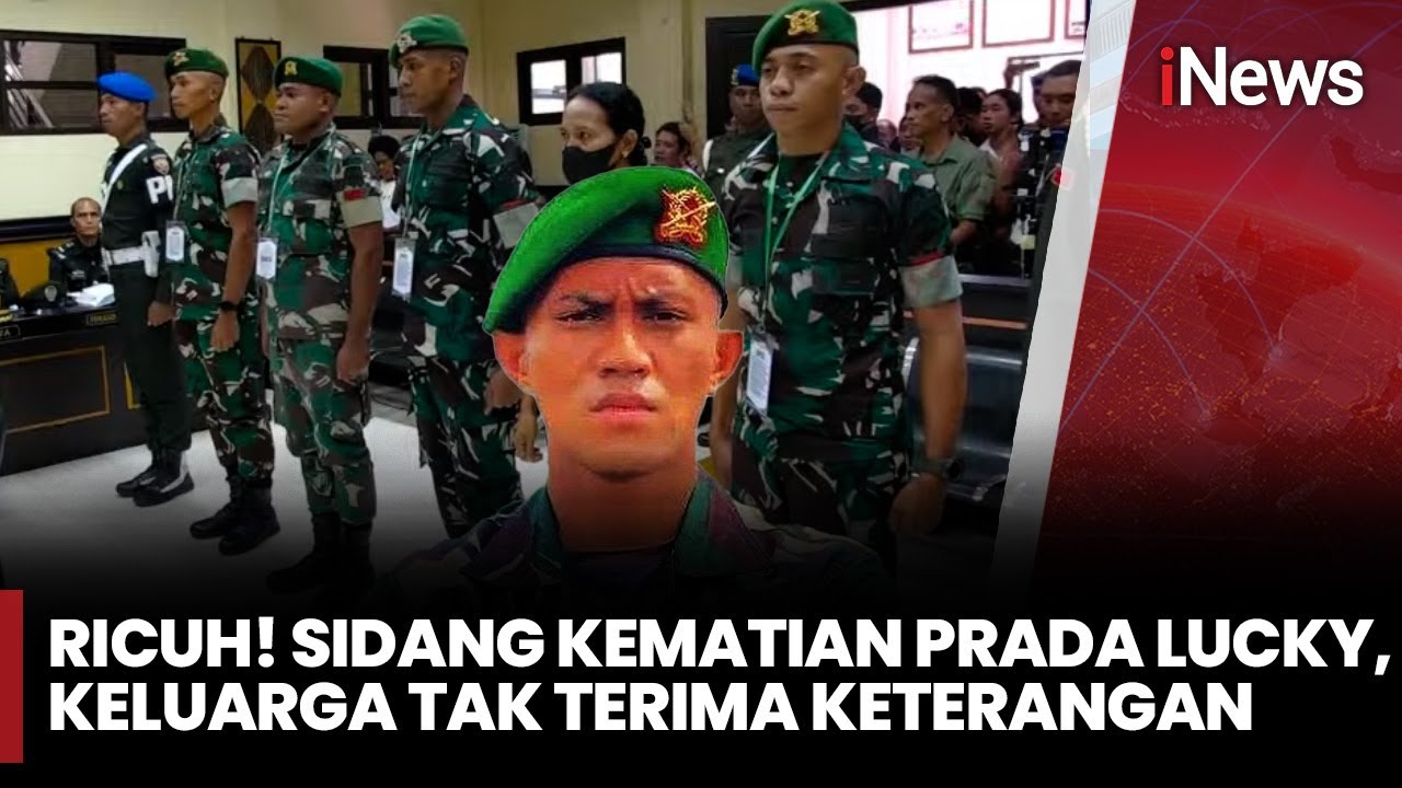 Sidang Kematian Prada Lucky Ricuh, Keluarga Tak Terima dengan Keterangan Saksi | iNews Malam (4/11)