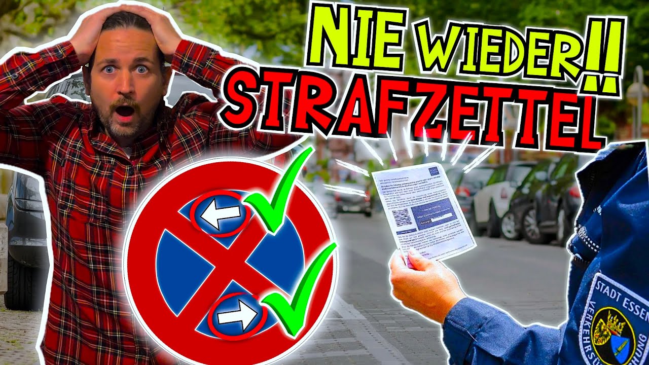 Halt- und Parkverbot: Was bedeuten die PFEILE am Schild? ⬅️➡️