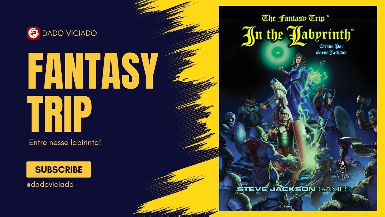DVcast 277 - Fantasy Trip: A Obra-Prima de Steve Jackson que Você Precisa Conhecer!