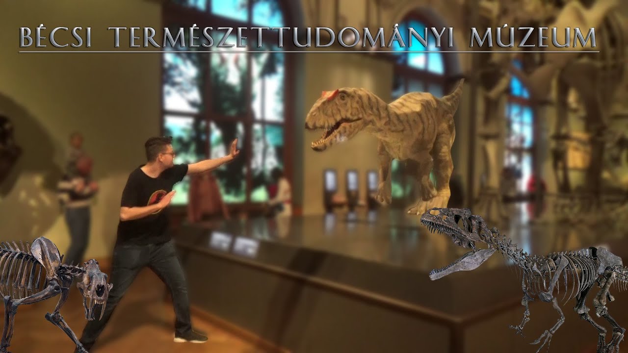 MEGLÁTOGATTAM A BÉCSI TERMÉSZETTUDOMÁNYI MÚZEUM DINOSZAURUSZAIT!
