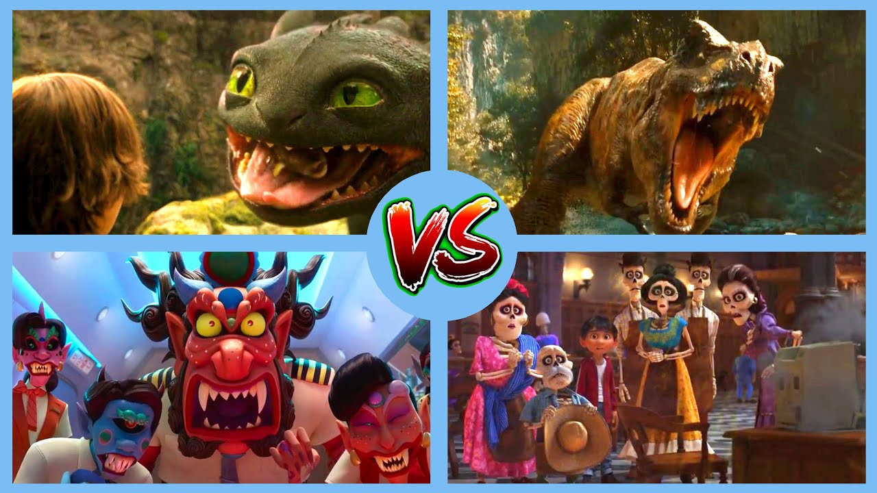 TELIS HOP K POP COCO 🆚 Jurassic World Rebirth 🆚 KPop Demon Hunters 🆚 How to Train Your Dragon