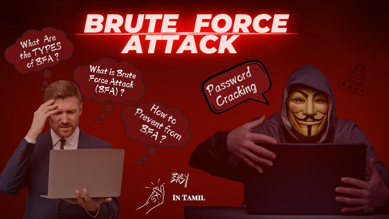 What is Brute Force Attack and its types? |TAMIL |@Kathuka neraya irukku