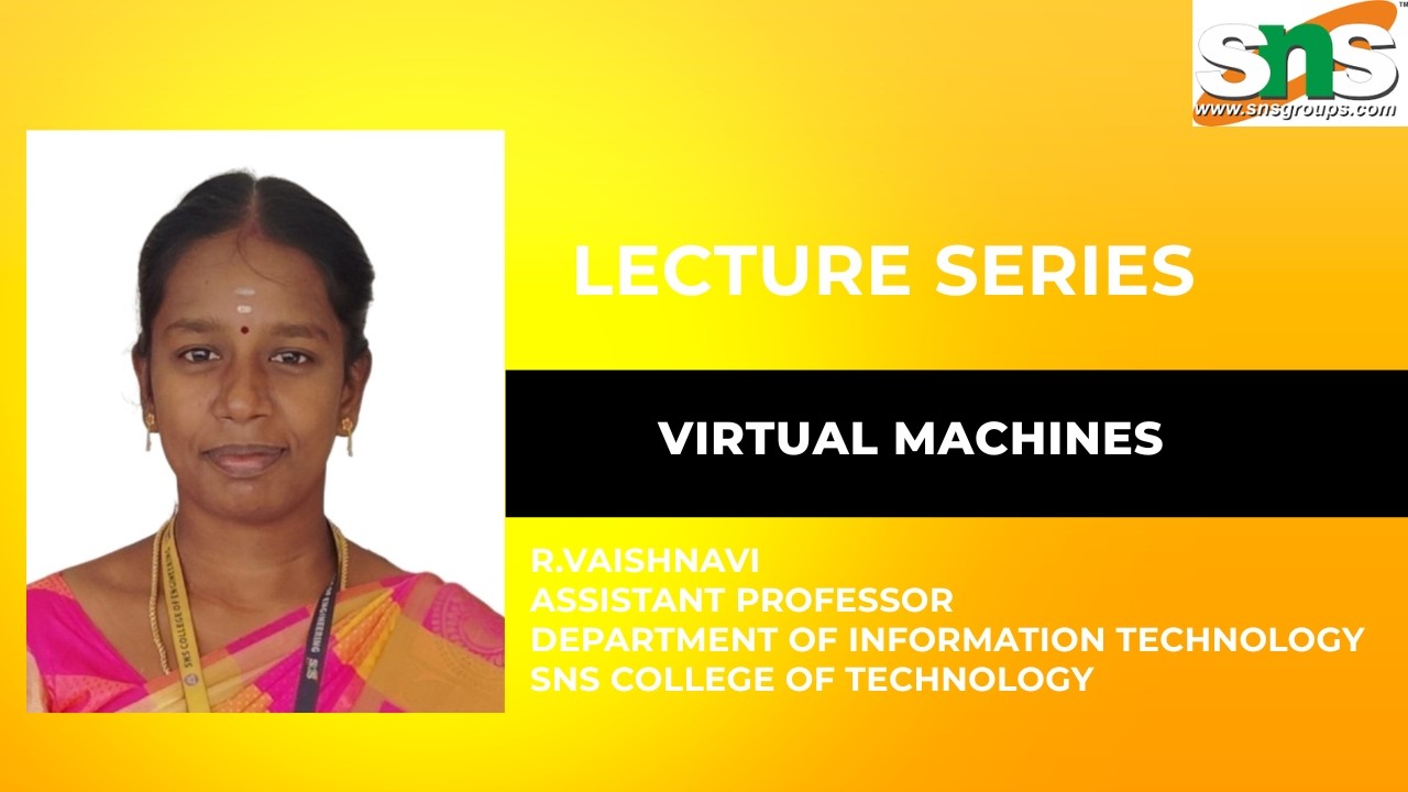 Virtual Machine I Cloud Computing and its Applications I SNS INSTITUTIONS