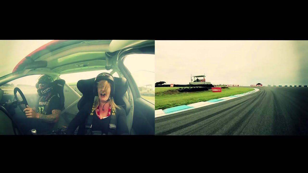 Matt Mingay Hotlap Drift ride around Phillip Island