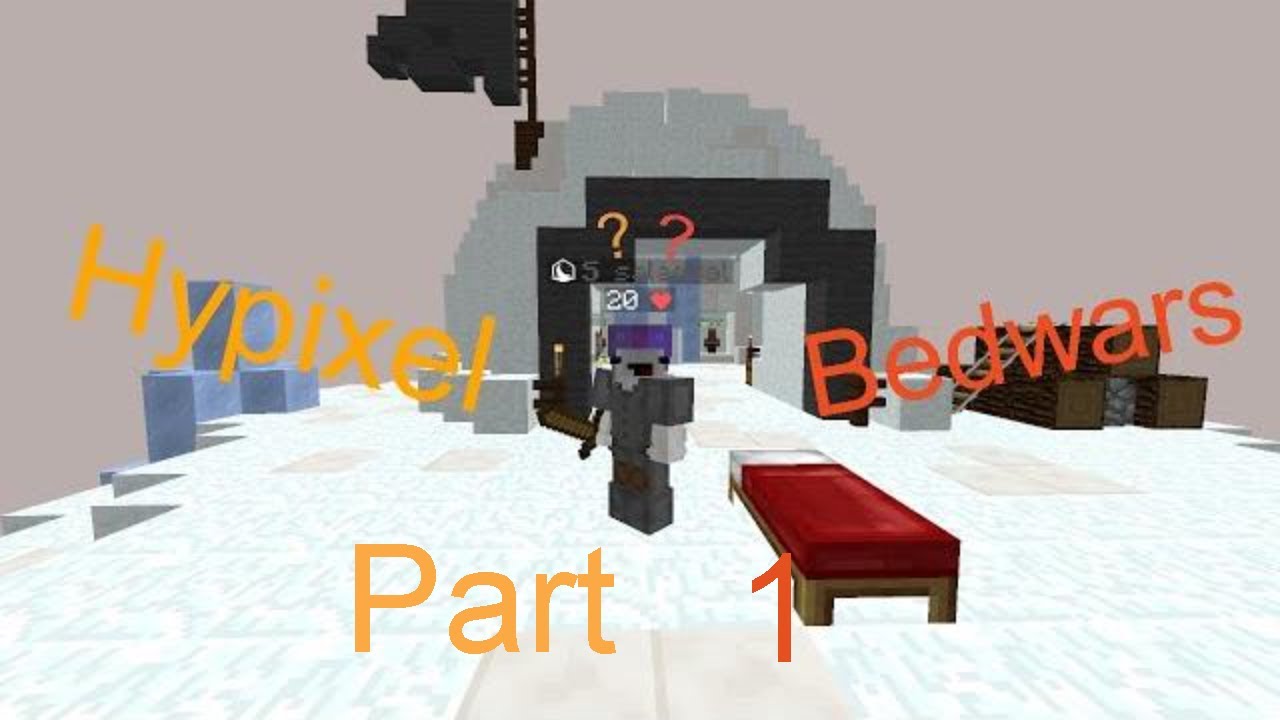 Minecraft Hypixel Bedwars Gameplay | Part 1