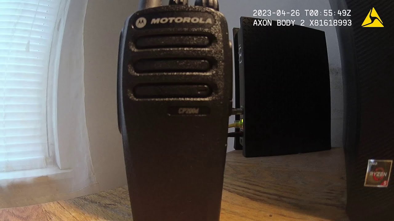 CP200D Scanning DMR Police Frequency With Scan Feature On
