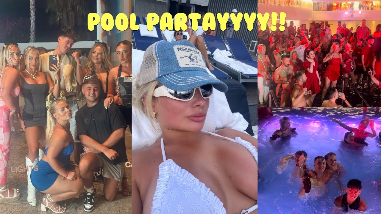 ITALY, IBIZA & POOL PARTAYYY! | Saffron Barker