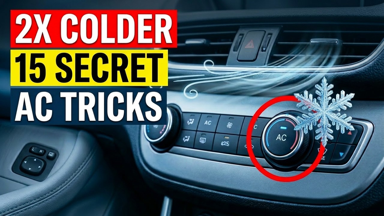 This SECRET Will Make Your Car AC Blow TWICE as Cold