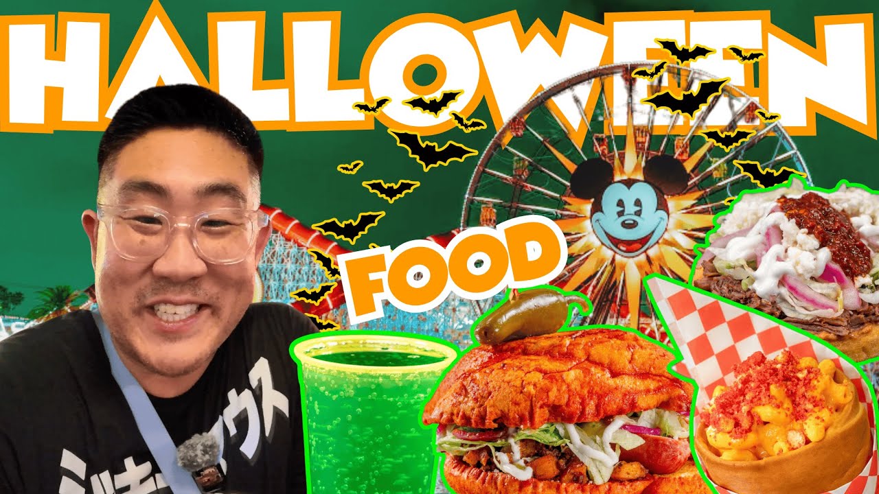 NEW Halloween Food Guide 2025 at Disney California Adventure! | Disney Food Review 🎃