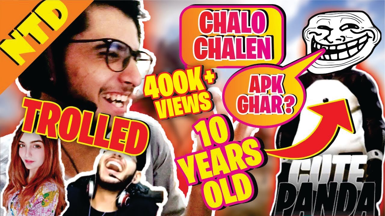 10 Years old Cute Panda Trolled Us | PUBG Mobile Pakistan | NTD Playz
