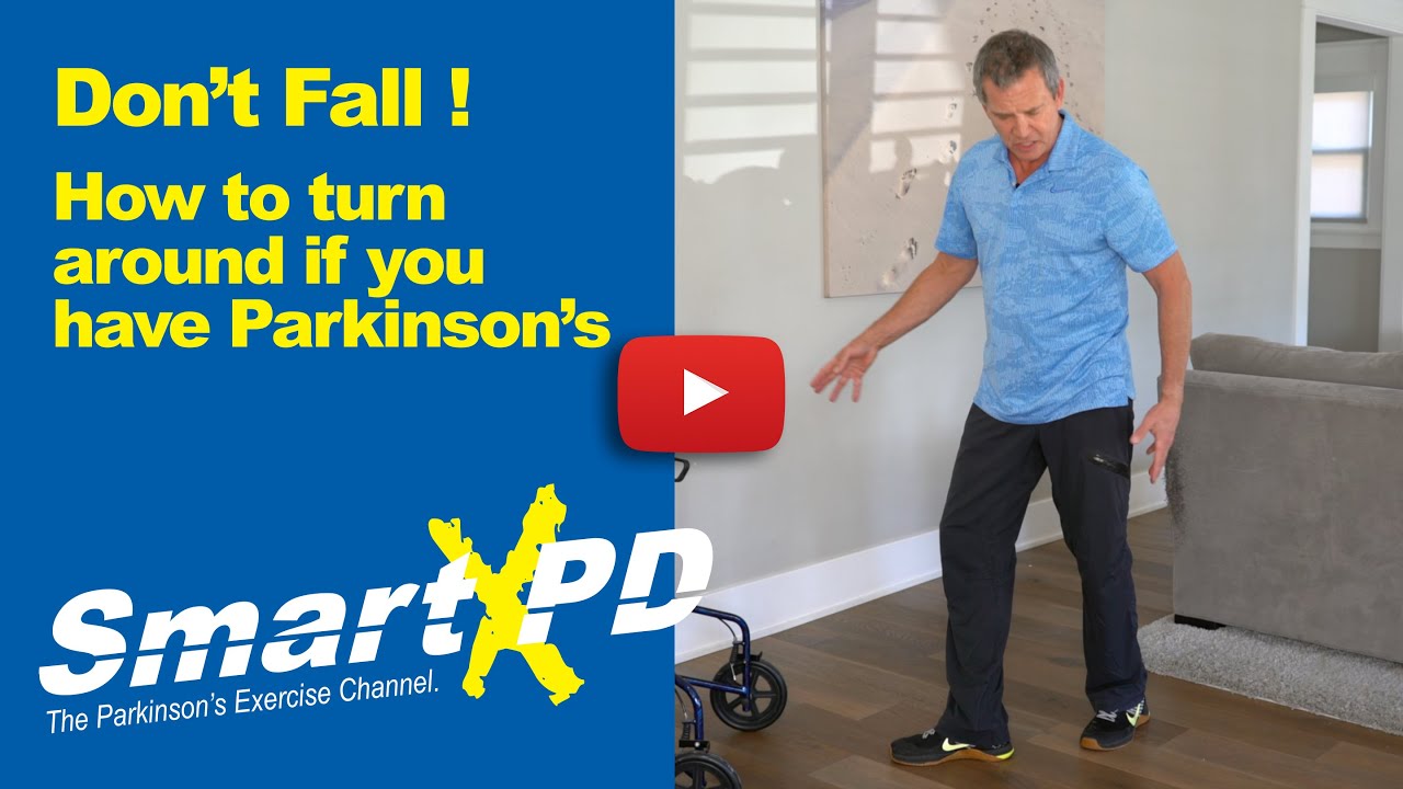 Don't Fall! (Series 1) How to turn around if you have Parkinson's and not fall.