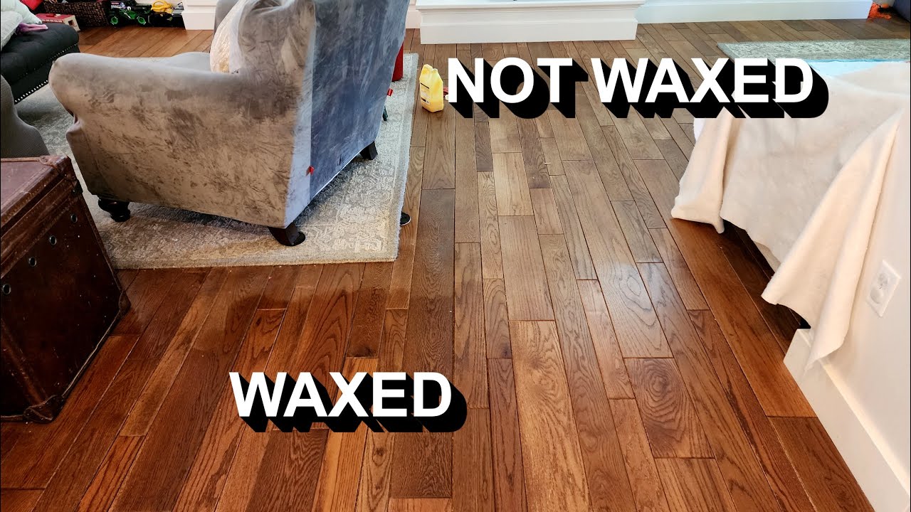 Howard Feed-N-Wax on hardwood floors is INSANE!