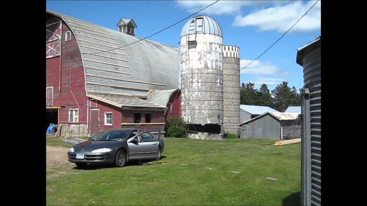 Silo demolition by SILOMAN and his trusty Dodge Intrepid