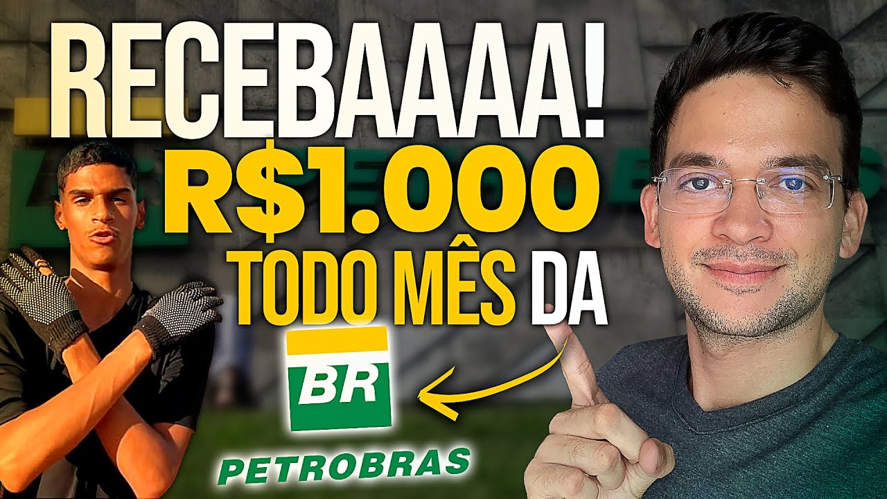 R$ 1.000 POR MÊS EM DIVIDENDOS DA PETROBRAS l PETR4 - Funciona em 2025