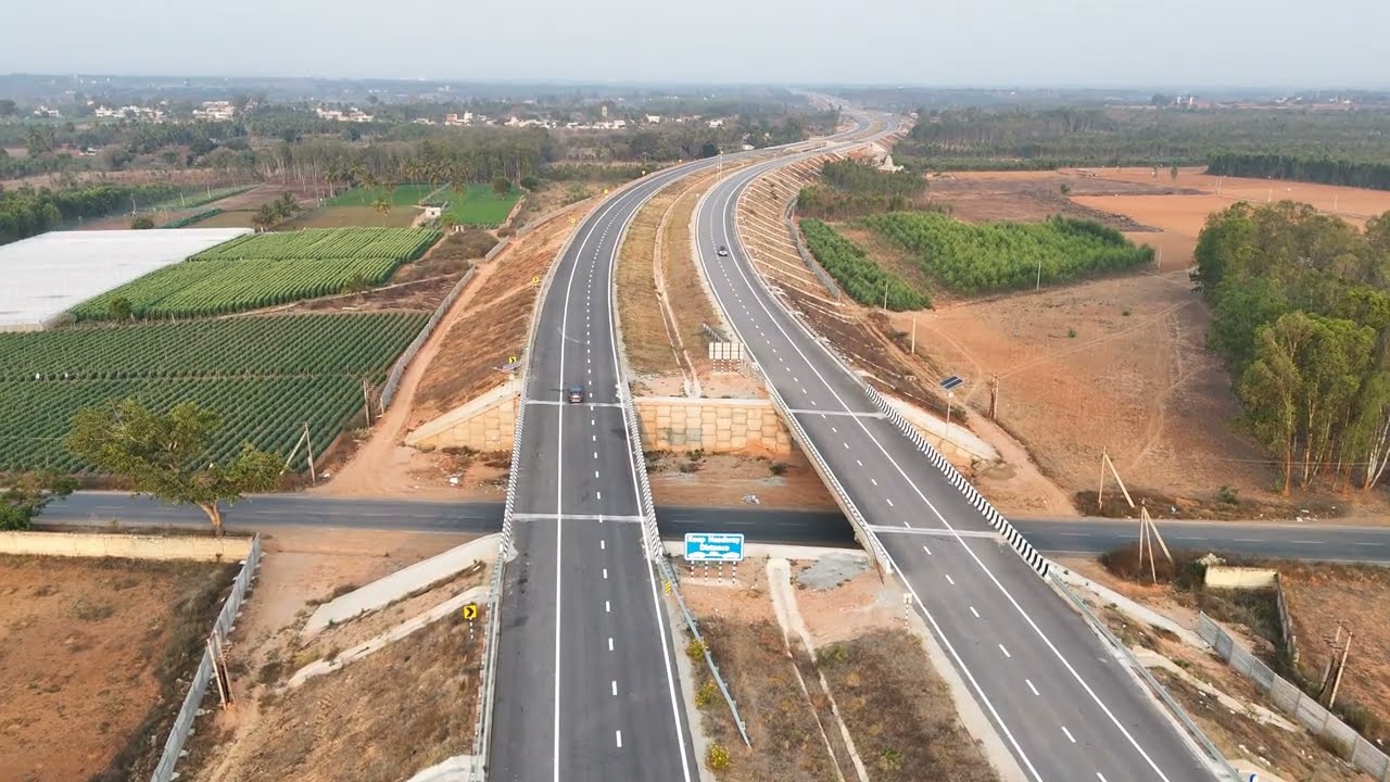 Bangalore to Chennai | NE7 Expressway | Weekend Drive | 4K Drone Shots | The Sky Explorer