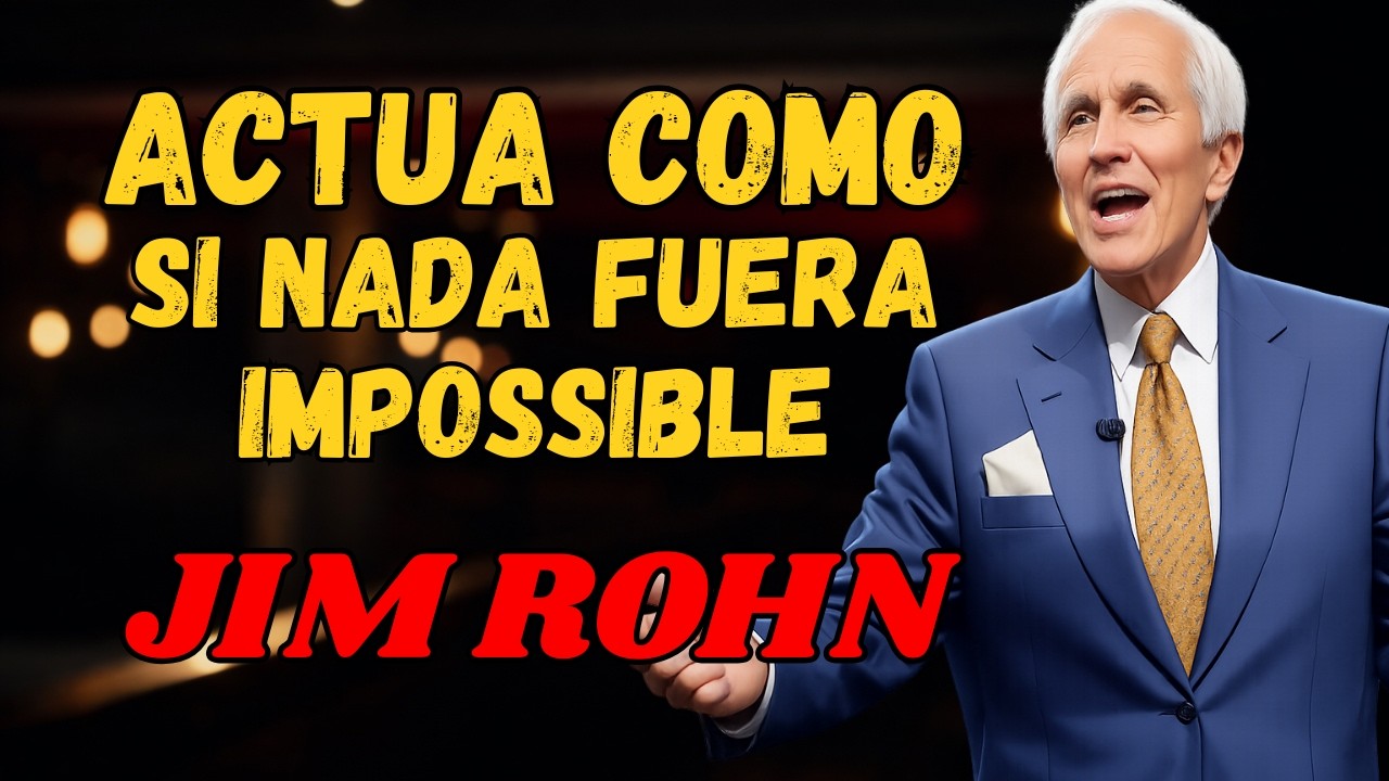 CÓMO CAMBIAR TU FORMA DE PENSAR PARA LOGRAR EL ÉXITO | Jim Rohn