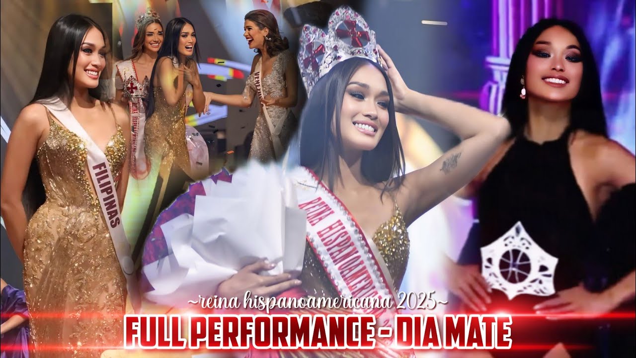 Reina Hispanoamericana 2025: Полное выступление - Dia Mate 🇵🇭