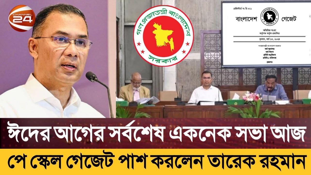 পে স্কেল বাজেট ভিন্ন খাতে ব্যয় করা নিয়ে মুখ খুললেন তারেক রহমান। নতুন বাজেট ঈদের আগেই৷ pay scale news