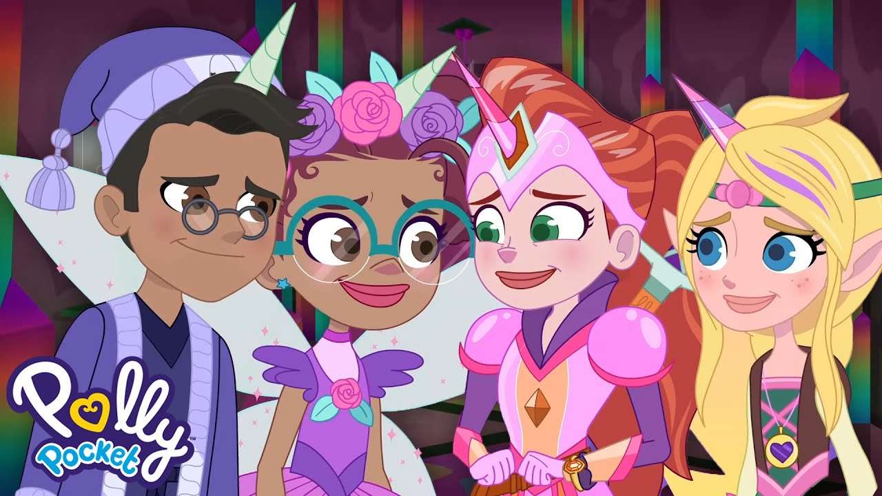 Polly Pocket: Friendship Adventure in the Unicorn World! | Full Episodes | Fantasy Cartoons