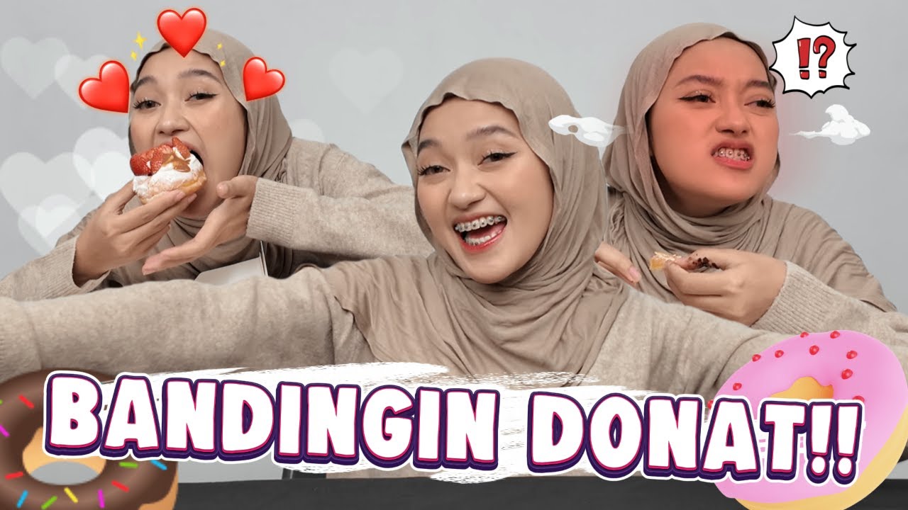 BANDINGIN DONAT !!! PERASAAN DULU RASANYA GAK GINII ??!