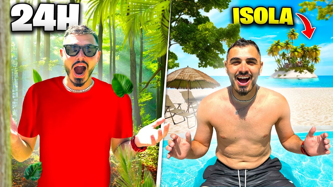 🏝️VIVO PER 24 ORE SULL'ISOLA PIÙ BELLA DEL MONDO!