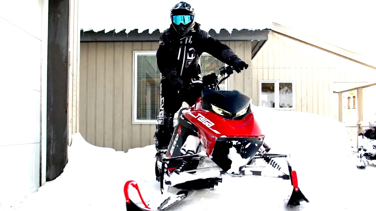 ELECTRIC SNOWMOBILE TAIGA MOTORS EKKO | Breakdown (Review)