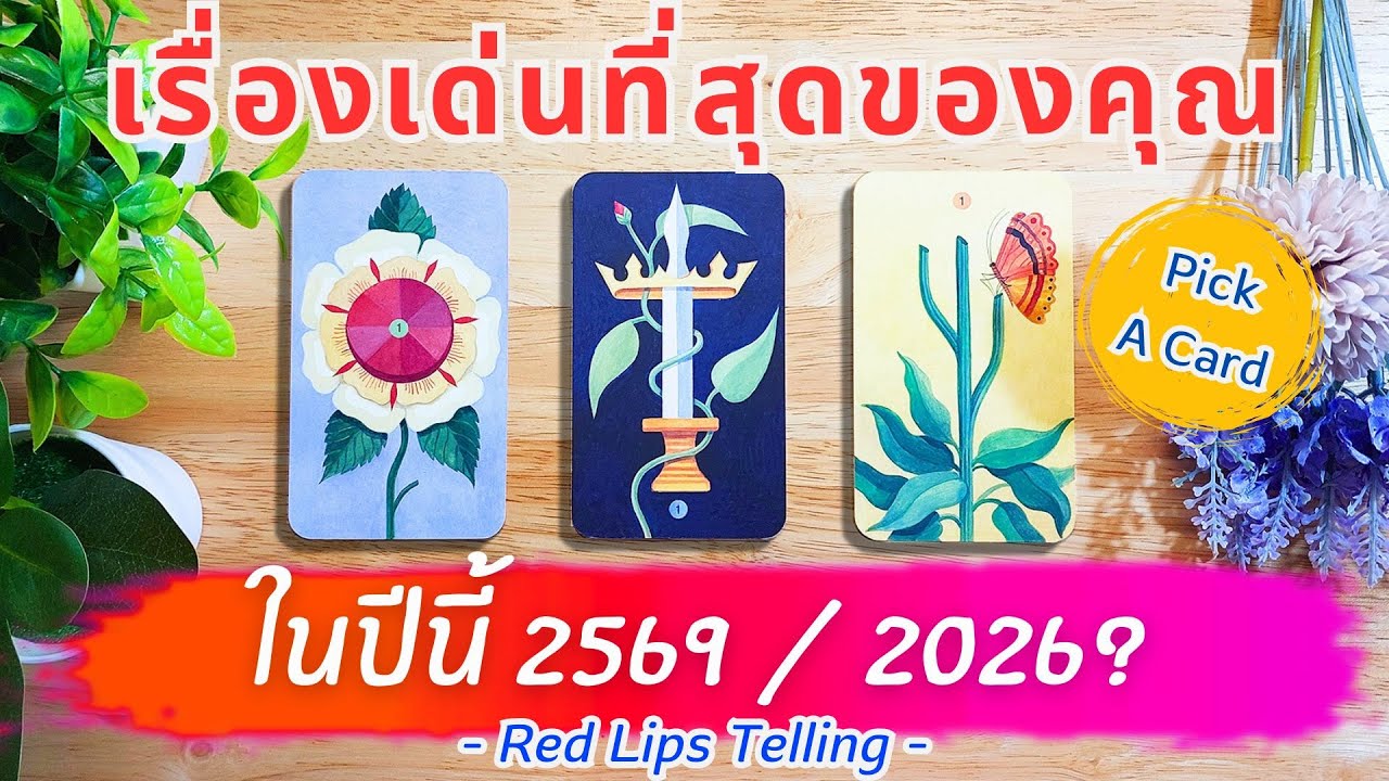 Pick A Card : เรื่องเด่นที่สุดของคุณในปีนี้ 2569/2026 ?
