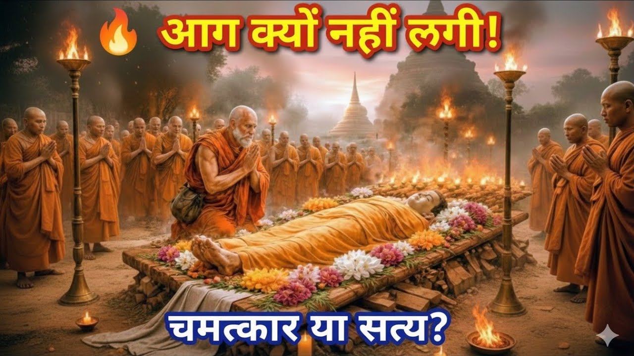 बुद्ध की चिता को आग क्यों नहीं लगी? इतिहास का सबसे बड़ा रहस्य