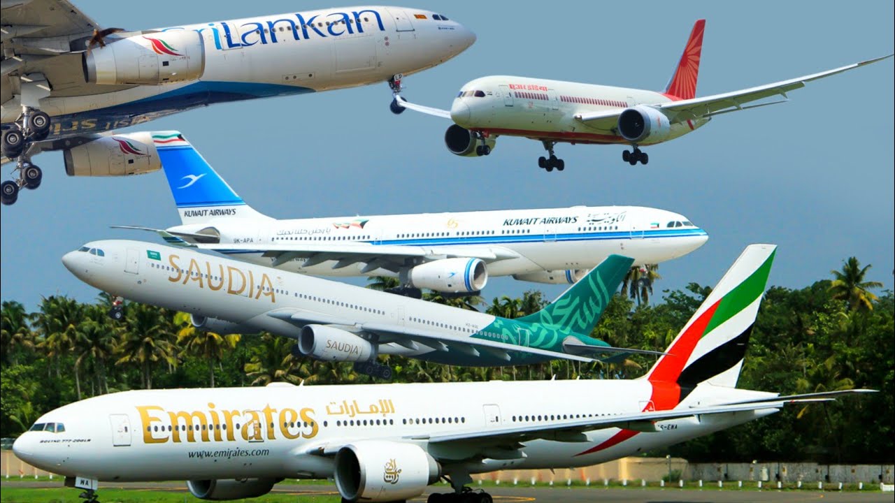 12 MINS OF TERRIFIC Cochin Airport Plane Spotting| A333 B777 A332 B787